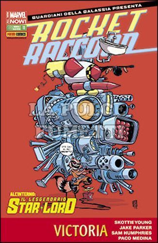 GUARDIANI DELLA GALASSIA PRESENTA #    11 - ROCKET RACCOON 11 - ALL-NEW MARVEL NOW!